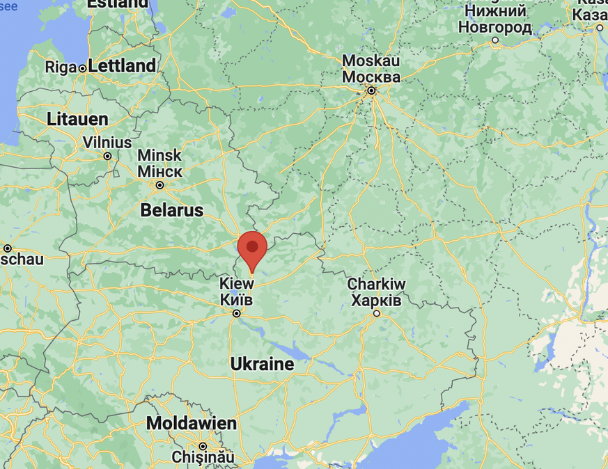 Die Grossstadt Tschernihiw befindet sich im Norden der Ukraine und gilt als ein bedeutender Standort der ukrainischen Armee.