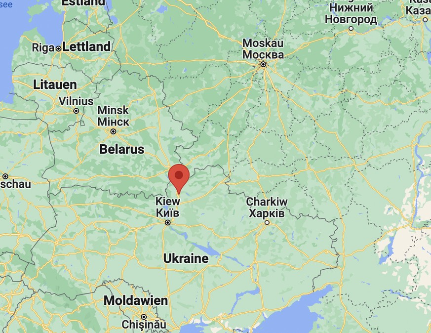 Die Grossstadt Tschernihiw befindet sich im Norden der Ukraine und gilt als ein bedeutender Standort der ukrainischen Armee.