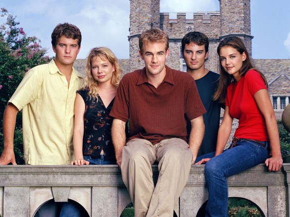 <p>Ihm gehörten die Teenie-Herzen der Jahrtausendwende: Der Schauspieler <strong>James Van Der Beek</strong> (Bildmitte) war Dawson Leery in der Serie «Dawson's Creek». Sein Tod ...