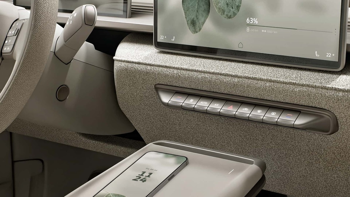VW ID. Cross: Zurück zu physischen Tasten am Lenkrad und unter dem Touchscreen.