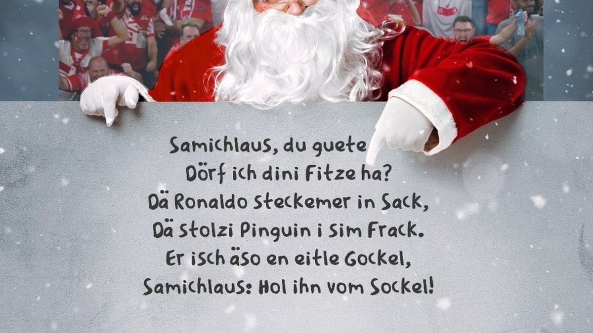 Das SamichlausSprüchli, das jeder Schweizer Fussballfan kennen sollte!