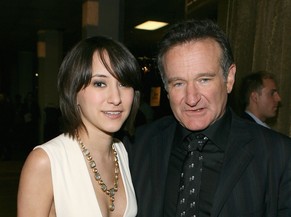 Ein Bild von Zelda und Robin Williams aus dem Jahr 2009.
