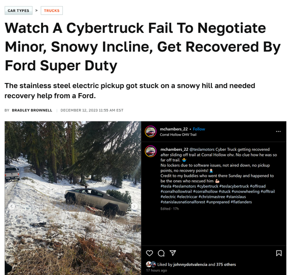 https://www.jalopnik.com/ford-f-150-comes-to-the-rescue-after-tesla-cybertruck-g-1851092936/