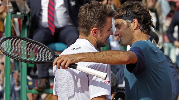 Ende April schlägt Wawrinka im Final von Monte Carlo Federer.