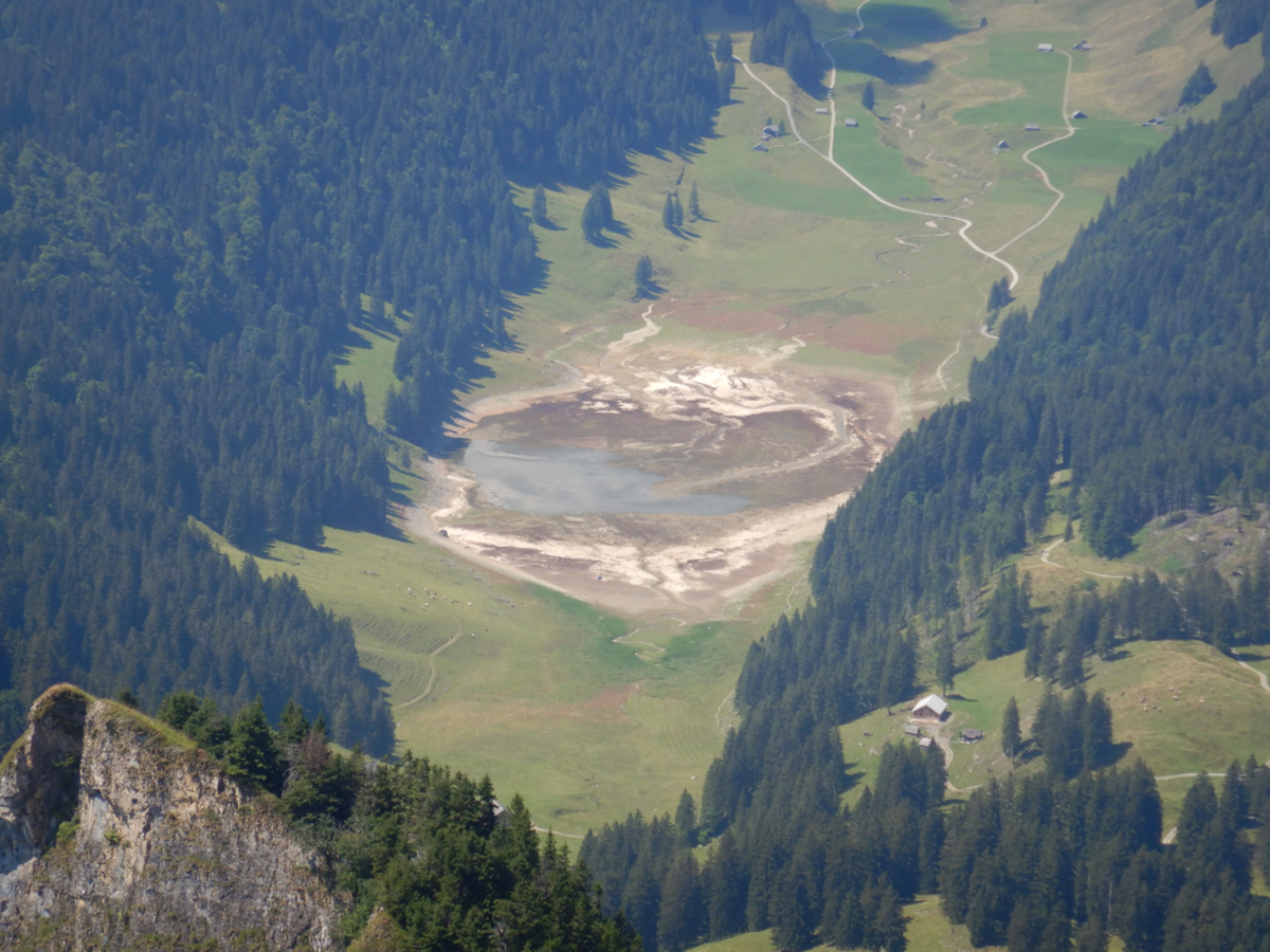 Wasserknappheit Pegel Zürichsee Säntisersee