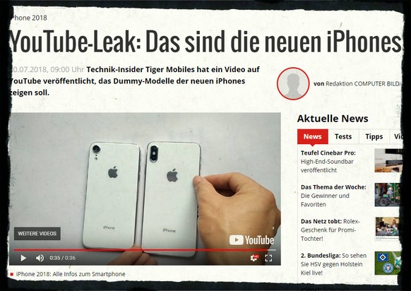 Spoiler: Genau so wie das iPhone vom letzten Jahr.