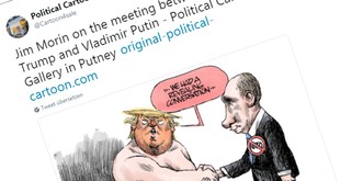 Die halbe Welt macht sich über Trump lustig – in 13 Karikaturen 