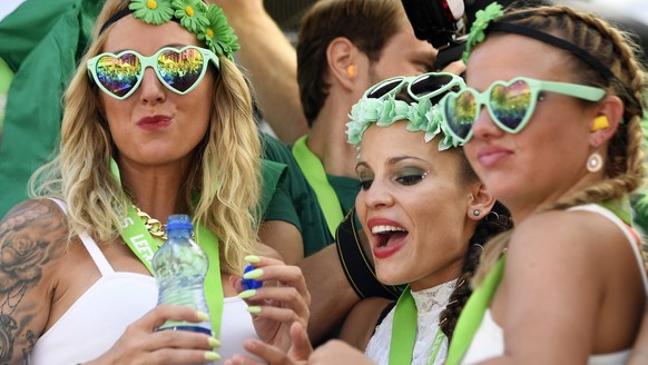 epa05480979 Participants wear fancy costumes at the annual techno parade &#039;Street Parade&#039; in the city center of Zurich, Switzerland, 13 August 2016. Hundreds of thousands of ravers participat ...