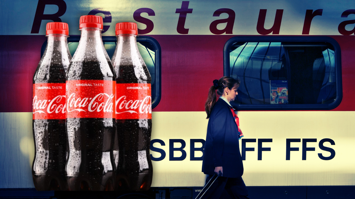 Les CFF remplacent le Coca-Cola par la boisson suisse Vivi Kola