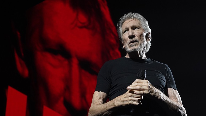 Roger Waters performs in concert at Crypto.com Arena, Tuesday, Sept. 27, 2022, in Los Angeles. (AP Photo/Chris Pizzello)
Roger Waters