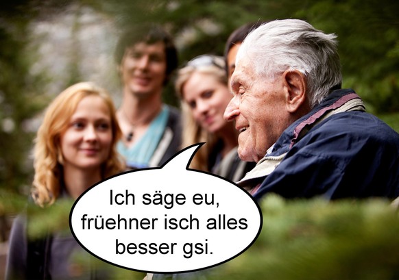 Was unsere Grosseltern uns sagen und was sie wirklich meinen