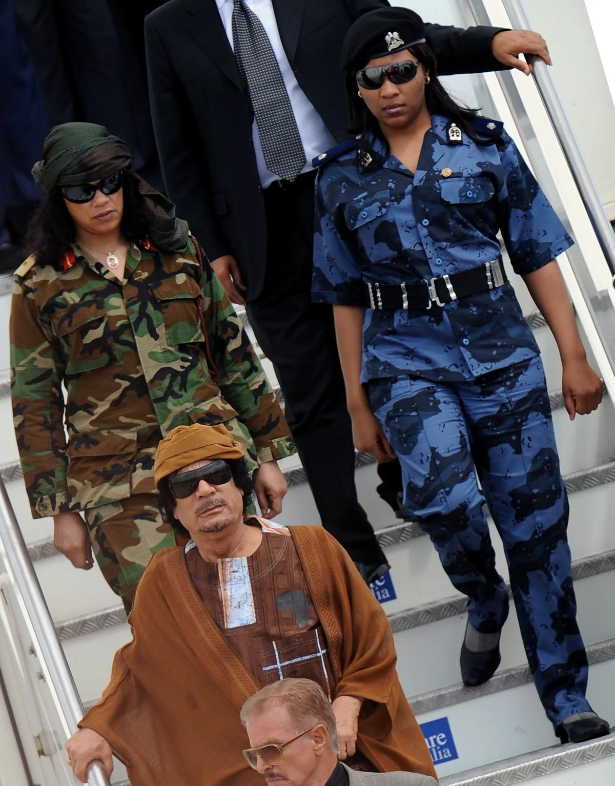 Gaddafi und seine Leibwächterinnen