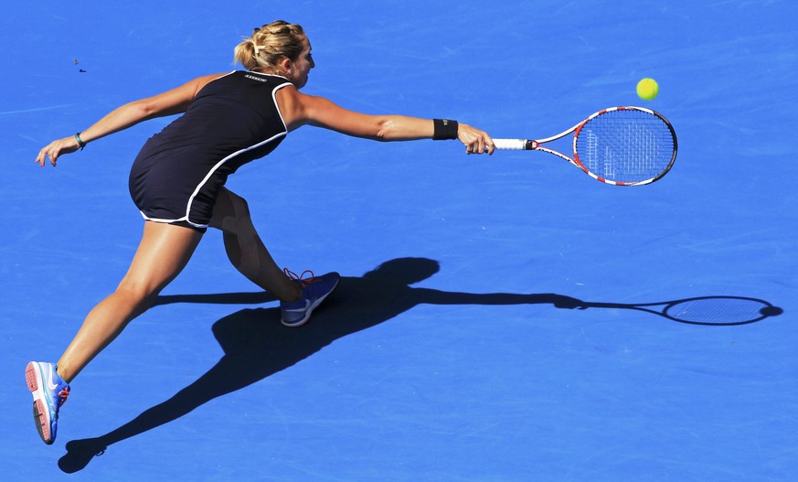 Timea Bacsinszky:&nbsp;«Es ist traurig, dass ich im dritten Satz nicht mehr besser spielen konnte».