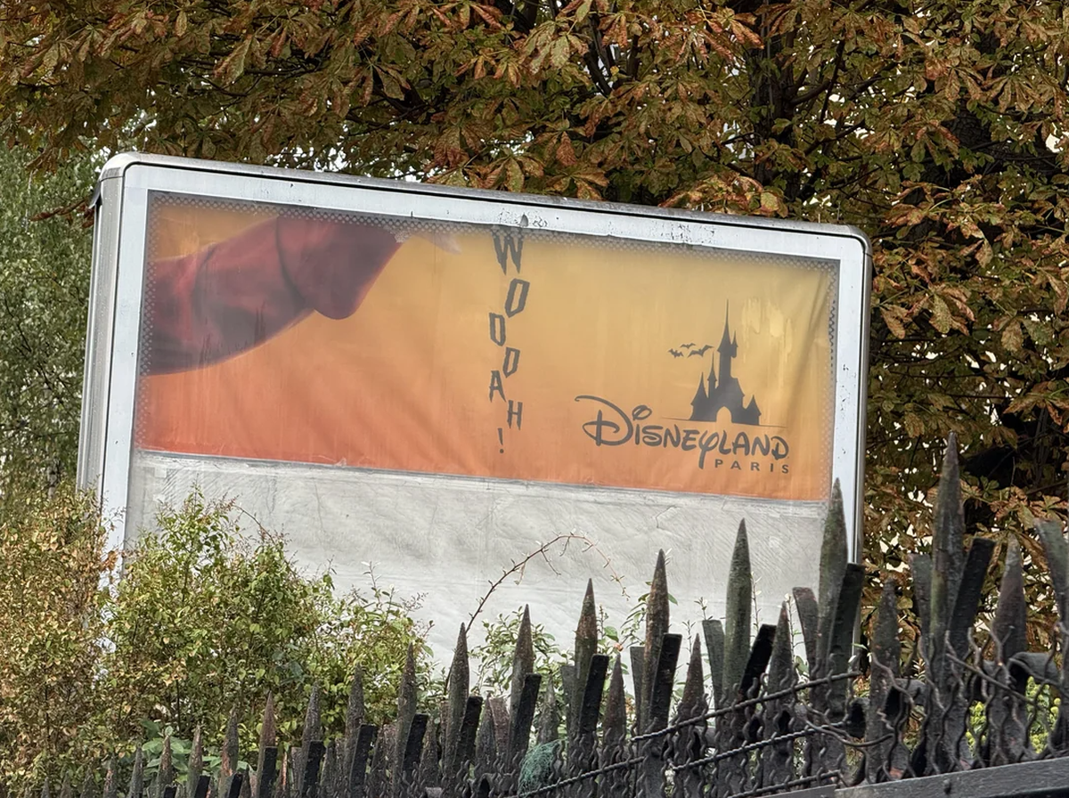 Lustige Fails: Disney Plakat mit komischen Dings
