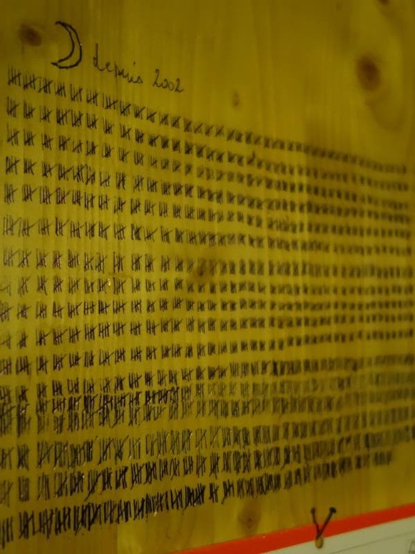 Seit 2002 führt Renato Häusler Buch über seine Nächte auf der Kathedrale.