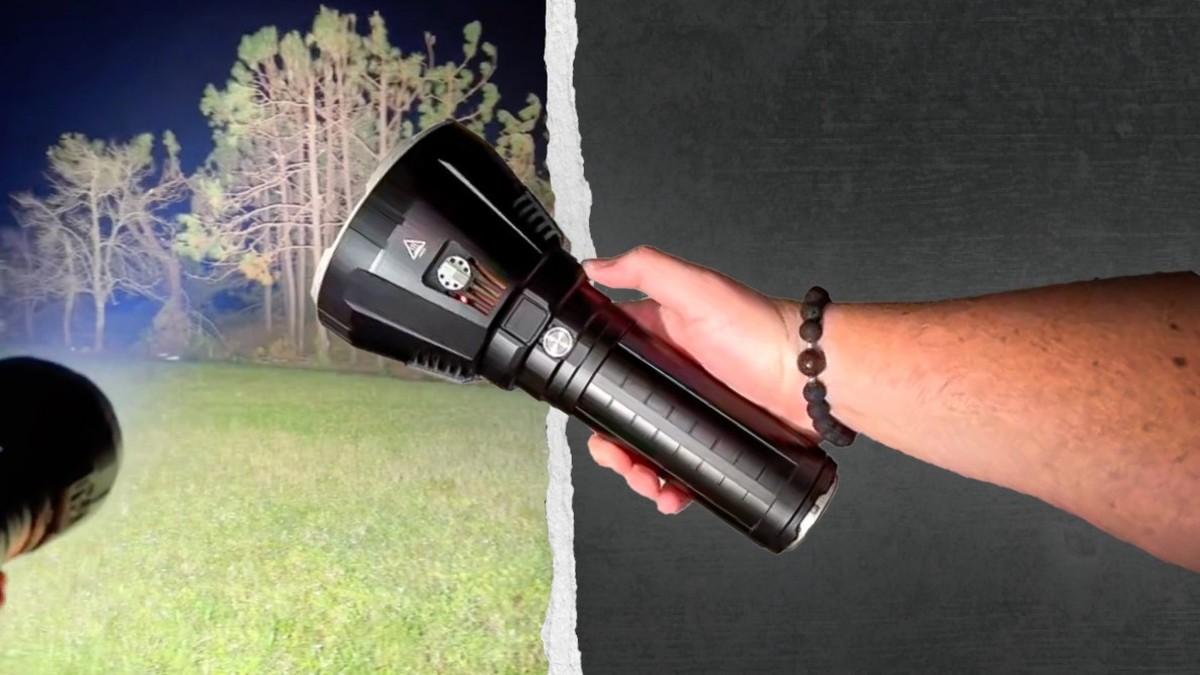 Das ist die stärkste Taschenlampe der Welt. Spoiler Sie ist HELL!
