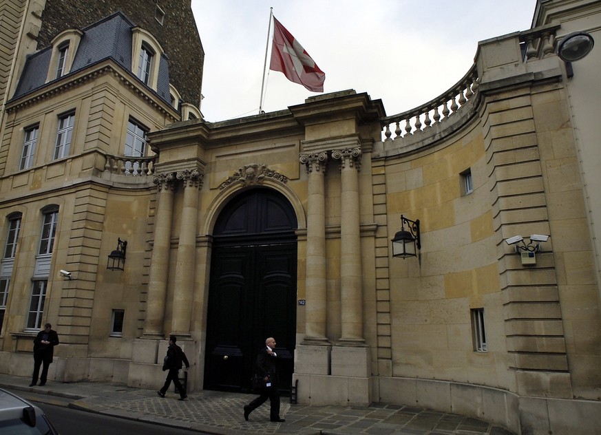 Hier arbeitet einer von 18 Verteidigungsattachés: Die Schweizer Botschaft in Paris (Archivbild 2007).
