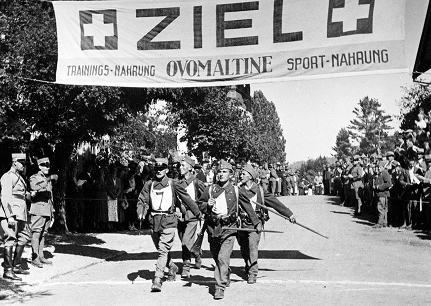 Auch das Militär interessierte sich für Ovomaltine. Das Getränk ist lange haltbar und braucht wenig Platz im Marschgepäck.