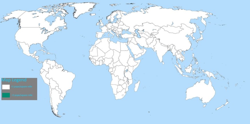 Terrible Maps: Popes/m2 https://twitter.com/TerribleMaps/status/1589610696790388737/photo/1