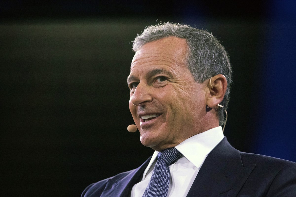 FILE - Bob Iger speaks at the Bloomberg Global Business Forum, Sept. 25, 2019, in New York. The Walt Disney Co. says it will cut about 7,000 jobs as part of a ?significant transformation? announced by ...