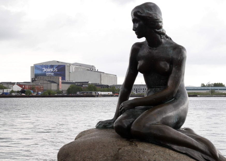 Die kleine Meerjungfrau, das Wahrzeichen Kopenhagens.