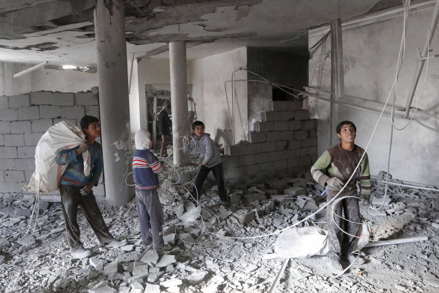 Der nicht enden wollende Konflikt in Syrien zerstörte das Heim von Millionen von Menschen.