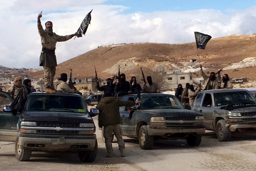 Kämpfer der Nusra-Front im Libanon (Dezember 2015).