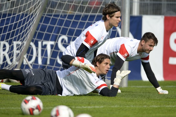 Die Torhüter Yann Sommer, Marvin Hitz und Roman Bürki haben nicht nur in der Nati ein unterschiedliches Standing.&nbsp;