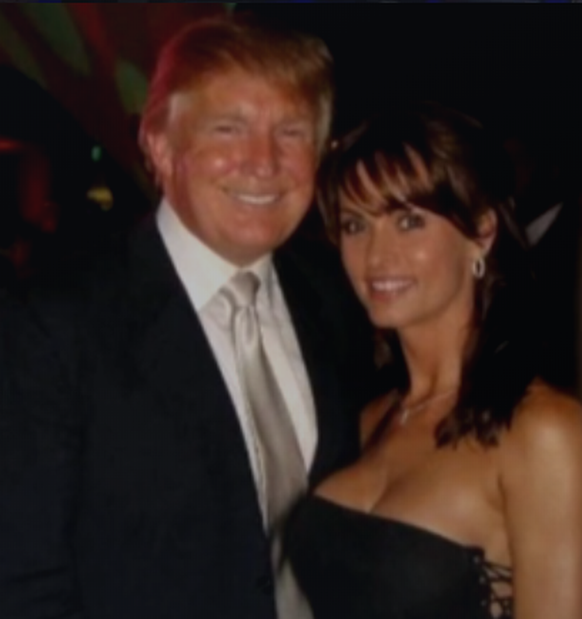 Donald Trump und das Ex-Playboy-Model Karen McDougal.