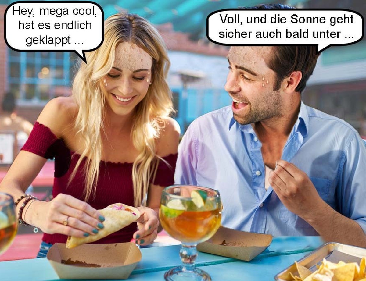 Sommeranfang Realität vs Erwartung