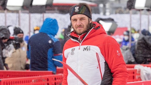 17.02.2022, National Alpine Ski Centre, Yanqing, CHN, Olympische Winterspiele, Peking 2022, Ski Alpin, Alpine Kombination, Damen, Slalom, im Bild Christian Mitter Sportlicher Leiter