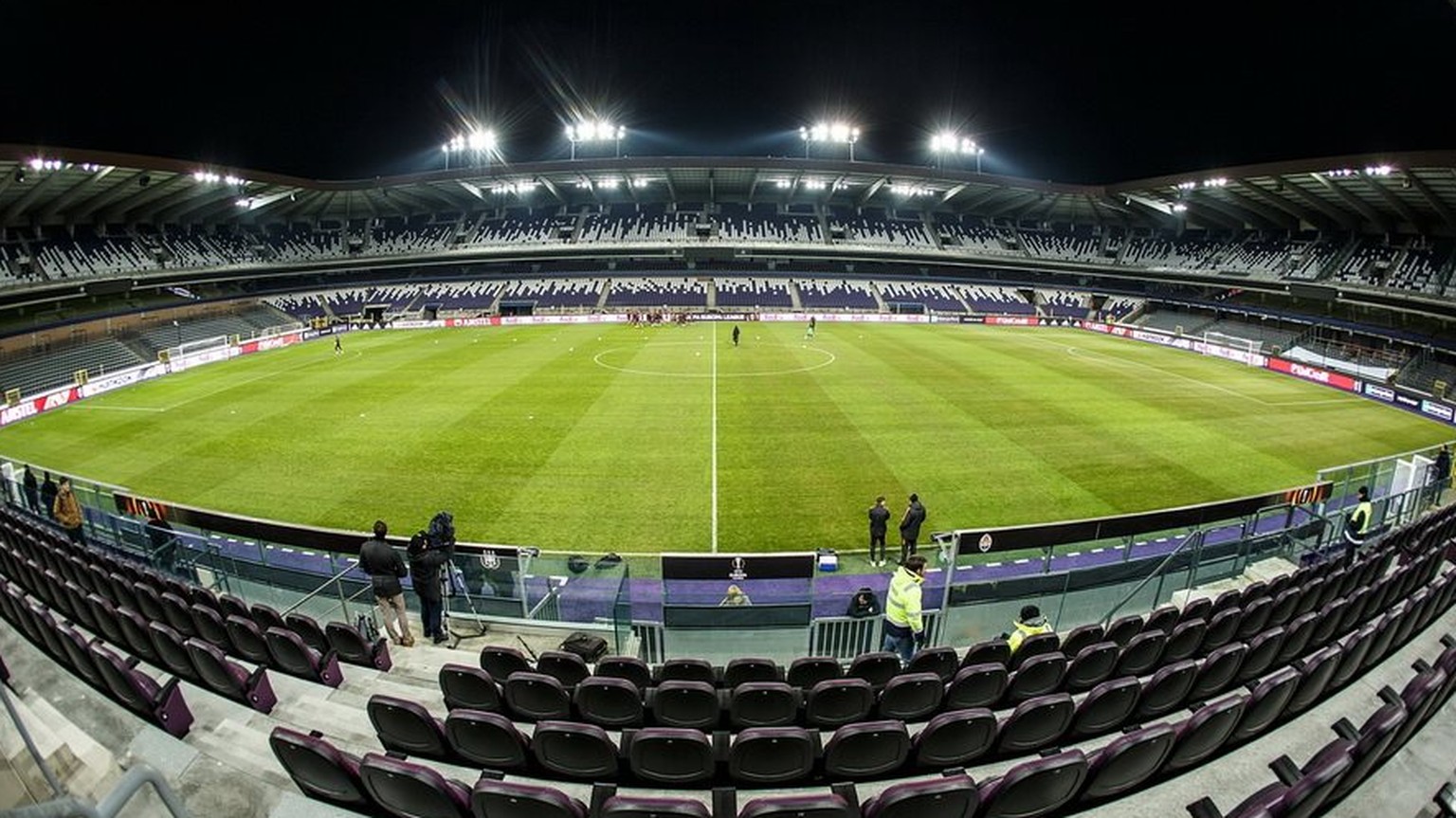 Das&nbsp;Constant-Vanden-Stock-Stadion mit Platz für 28'000 Fans ist oft ausverkauft.