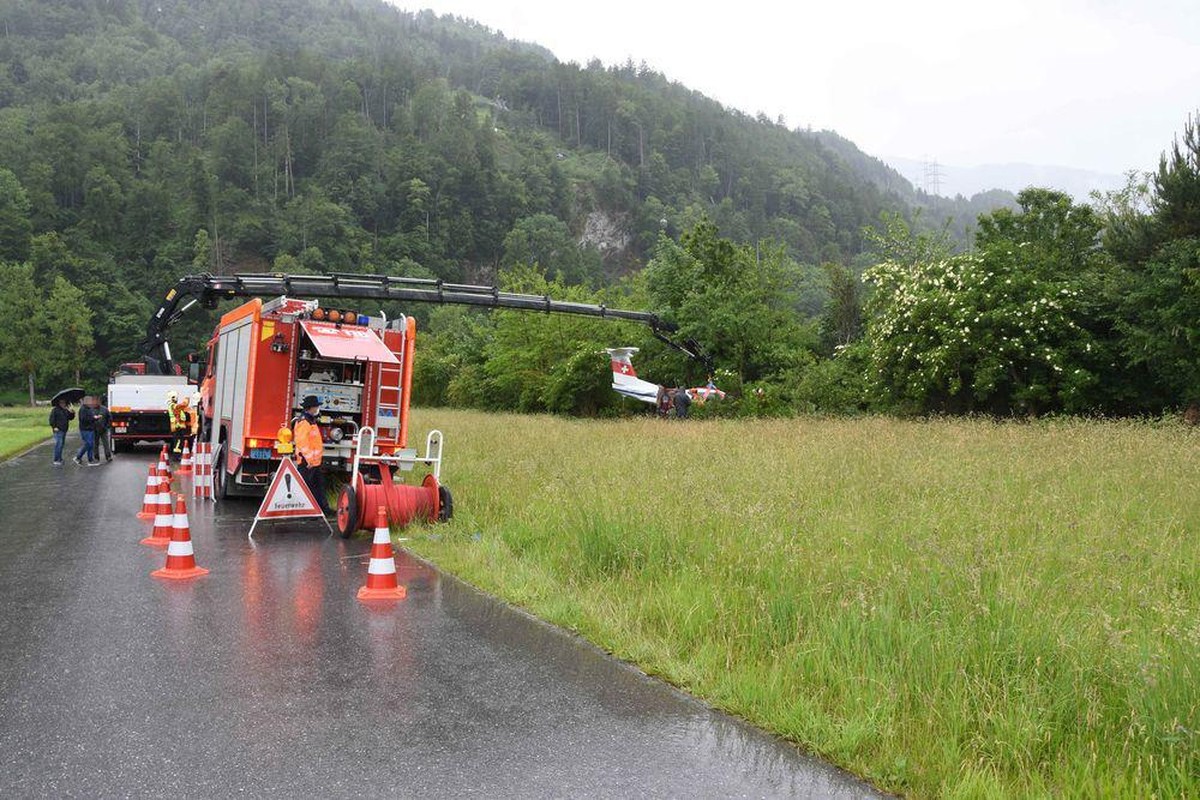 Le pilote et sa passagère s’en sont sortis indemnes.