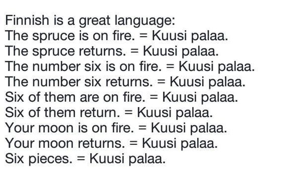 Das sind die kompliziertesten Sprachen Europas (für uns)
Also finnisch ist ja wohl ganz einfach zu lernen 😉