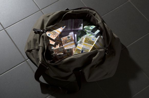 Tasche voller Geld