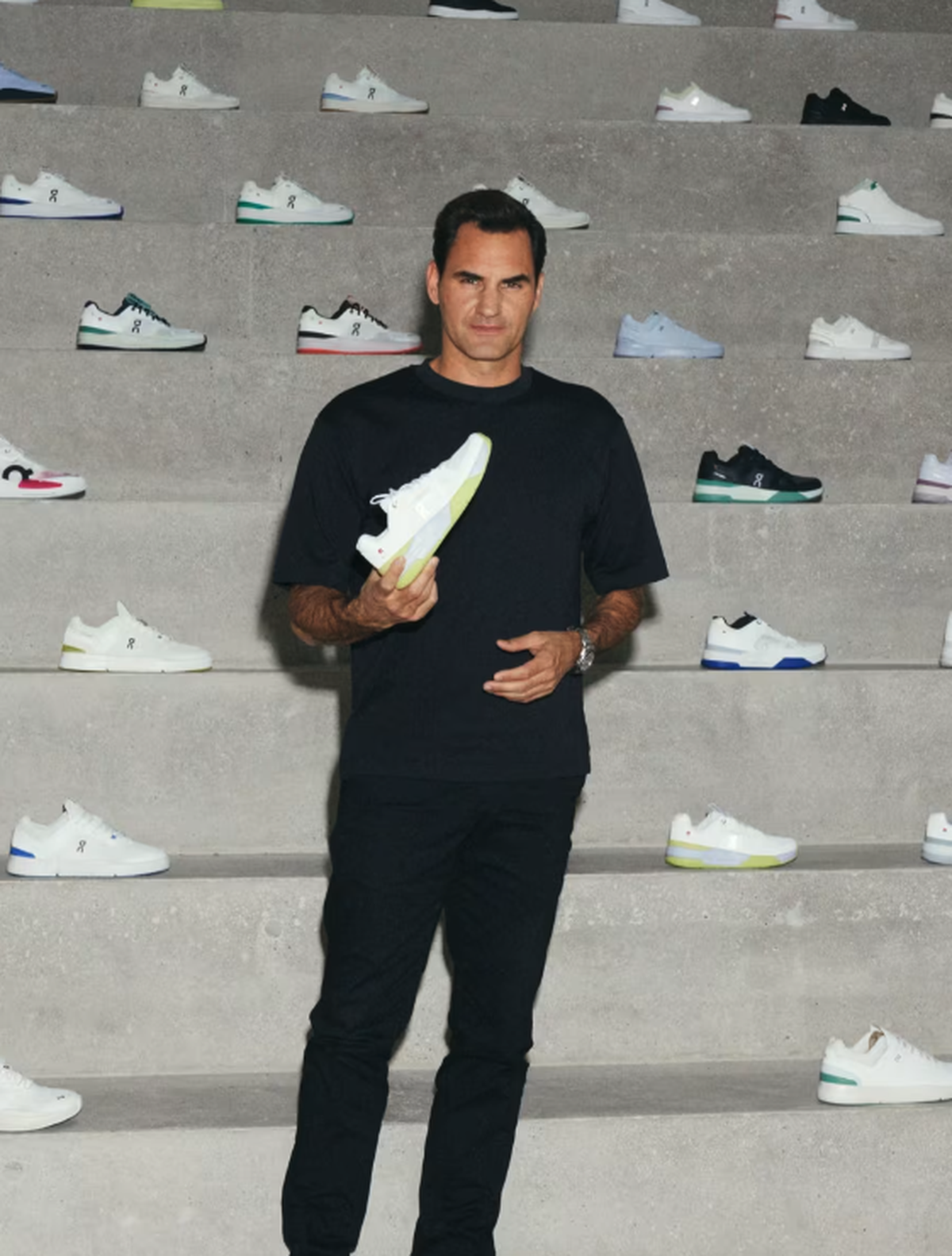 Federer a sa propre ligne au sein de On, THE ROGER.