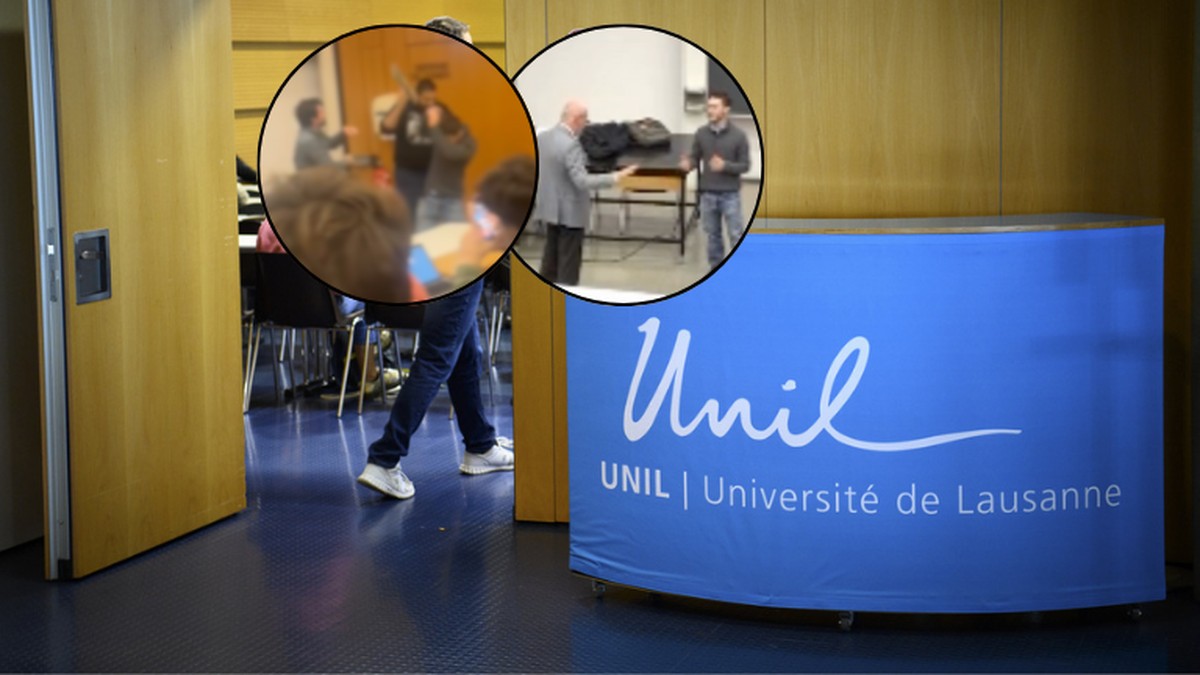 Une scène de bagarre s'est déroulée en plein cours à la faculté des HEC à l'Université de Lausanne. Dans des vidéos qui circulent sur des groupes estudiantins, on peut voir deux individus in ...