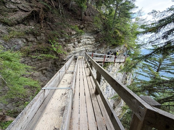 Bisse du Ro Suonenwandern Suonen Bisse Rauszeit Wandern Schweiz Suonenwanderung
