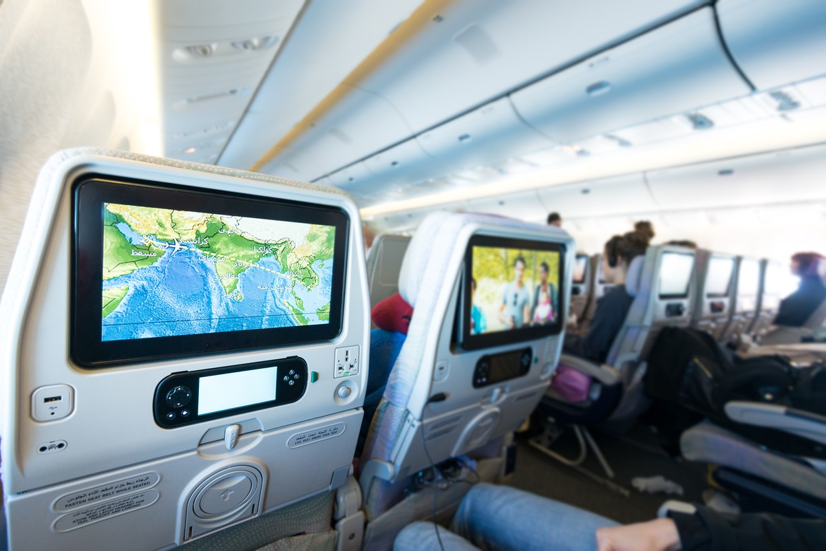 Bald Vergangenheit? Monitore im Flugzeug.&nbsp;