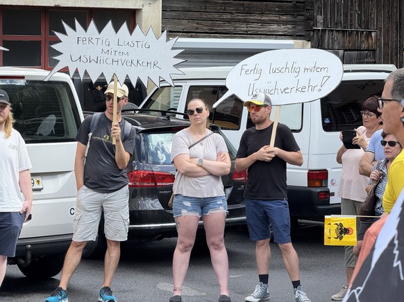 Die Urnerinnen und Urner haben genug vom Durchgangsverkehr.