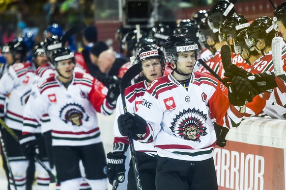 Die Schweden von Frölunda Göteborg kamen in Davos gar nicht aus dem Jubeln raus.