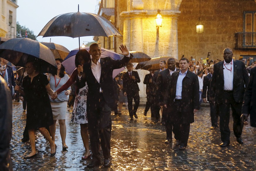 «Wie geht's, Kuba?»: Obama weilt zu historischem Besuch in Havanna