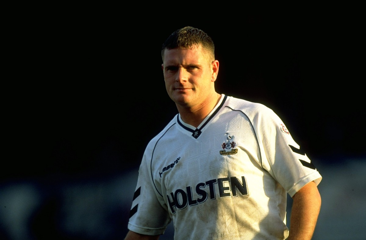 Stürmer Paul Gascoigne in frühen Jahren – auf dem Platz nicht immer nüchtern.