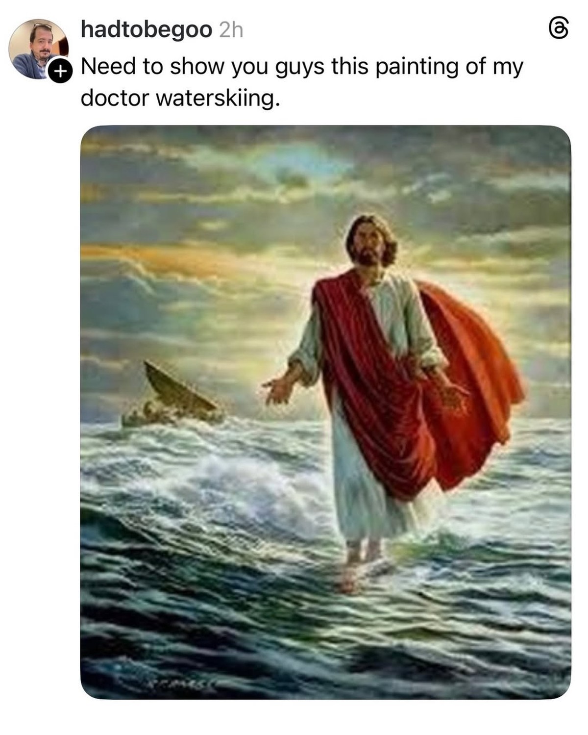 Trump KI Fail mit Jesus aka Doktor