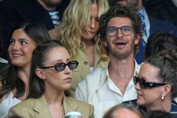 &lt;p&gt;Auch Schauspieler Andrew Garfield hat Freude am Rasentennis.&lt;/p&gt;