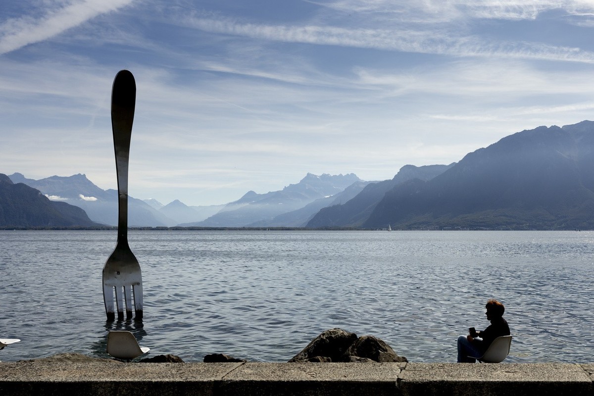 La Ville de Vevey est en proie à une insécurité grandissante, selon des habitants. (KEYSTONE/Noemi Cinelli)