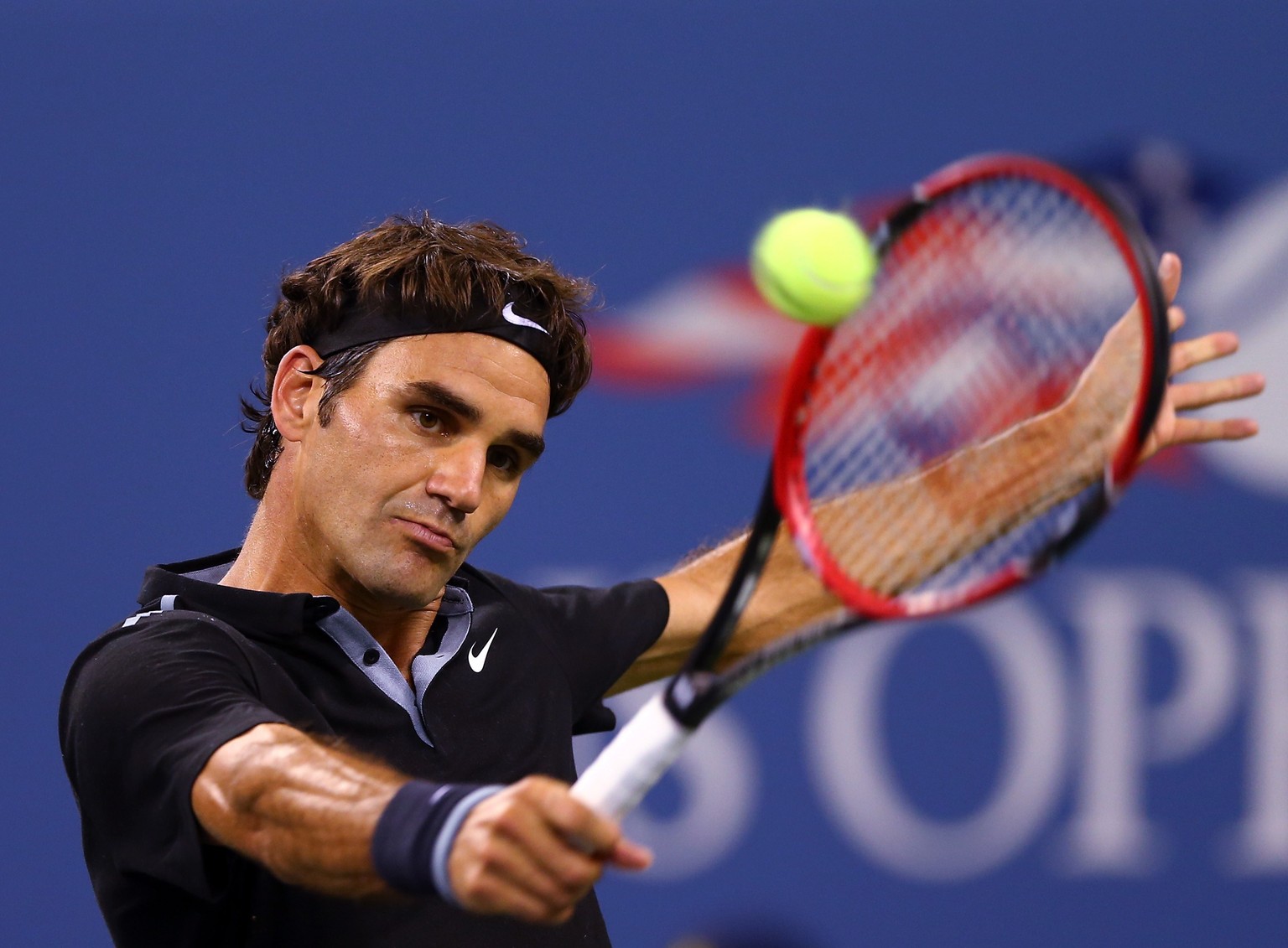 Roger Federer ist ohne grosse Mühe eine Runde weiter.&nbsp;
