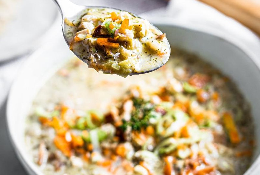 schanfigger (büdner) gerstensuppe essen food suppe schweiz graubünden