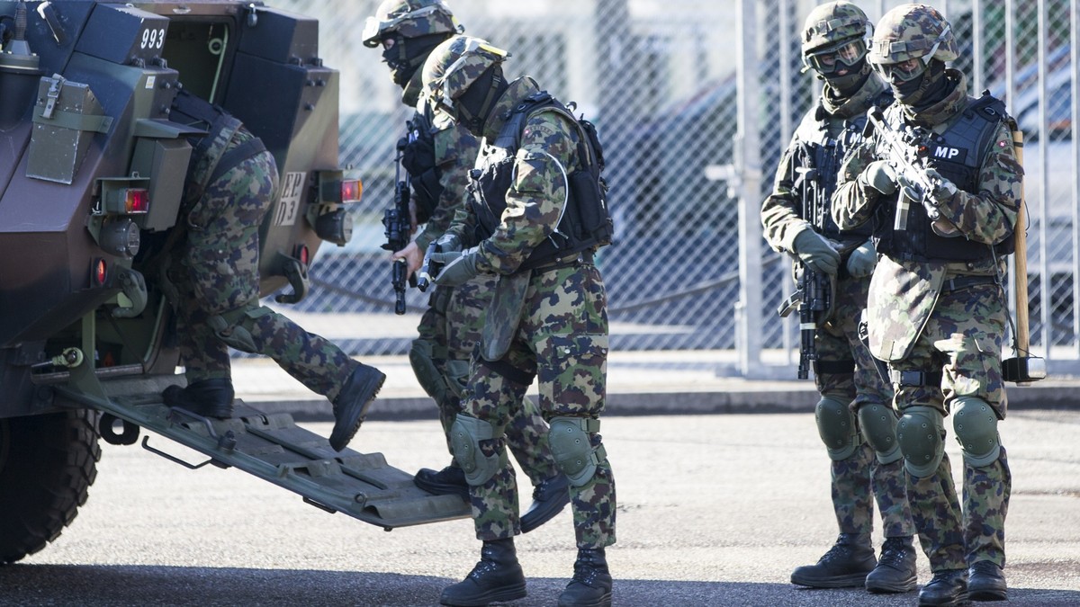 Armee übt in der Nordwestschweiz im Umfeld erhöhter Bedrohung