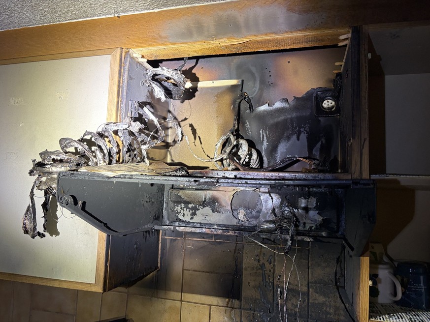St. Margrethen: Brand in Dachwohnung